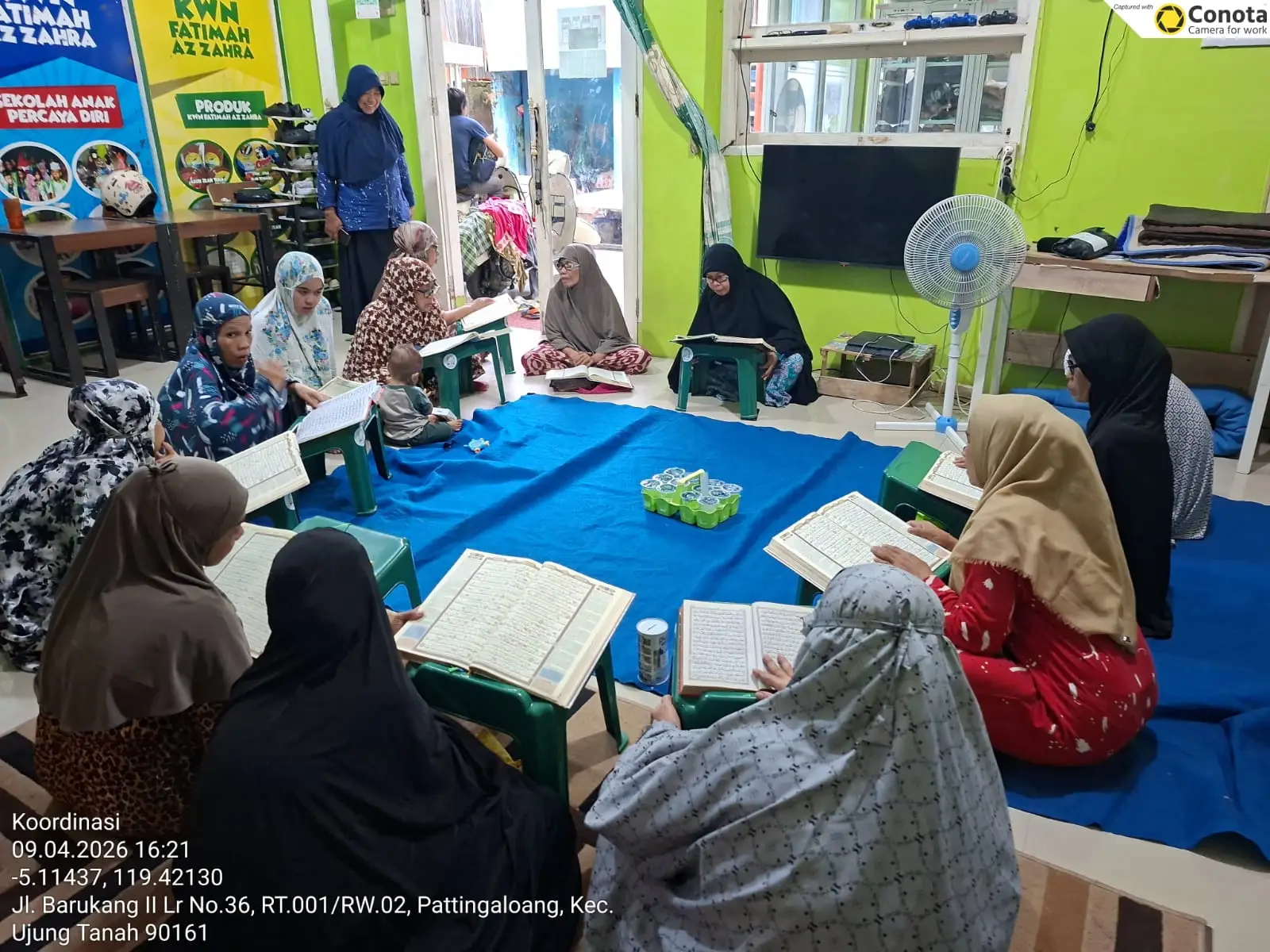 melaksanakan peningkatan Kapasitas SDM bagi masyarakat kelompok rentan yang ada dikelurahan pattingalloang untuk mengajak mereka mengaji karena ada bebrapa warga yang buta aksara huruf hijayya